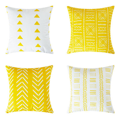 100 Cotton Outdoor Pillows You ll Love Wayfair Canada